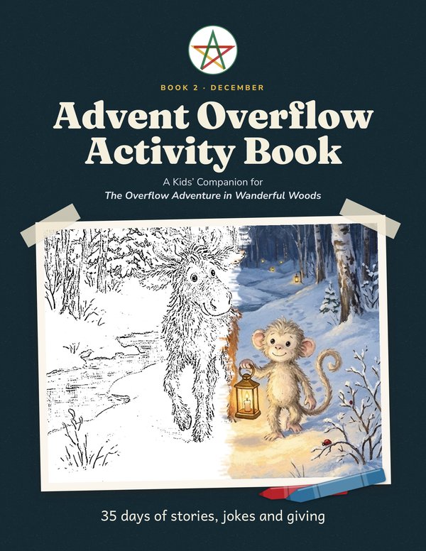 Cover of Advent Overflow December Activity Book
