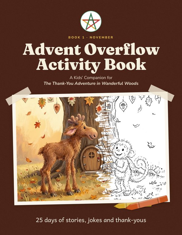 Cover of Advent Overflow November Activity Book
